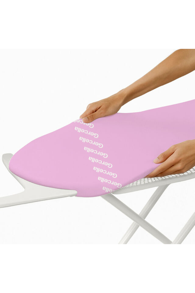 LUXURY KOLEKSİYONU PUDRA RENGİ M SİZE (140X52CM)ÜTÜ MASASI ÖRTÜSÜ BEZİ KILIFI