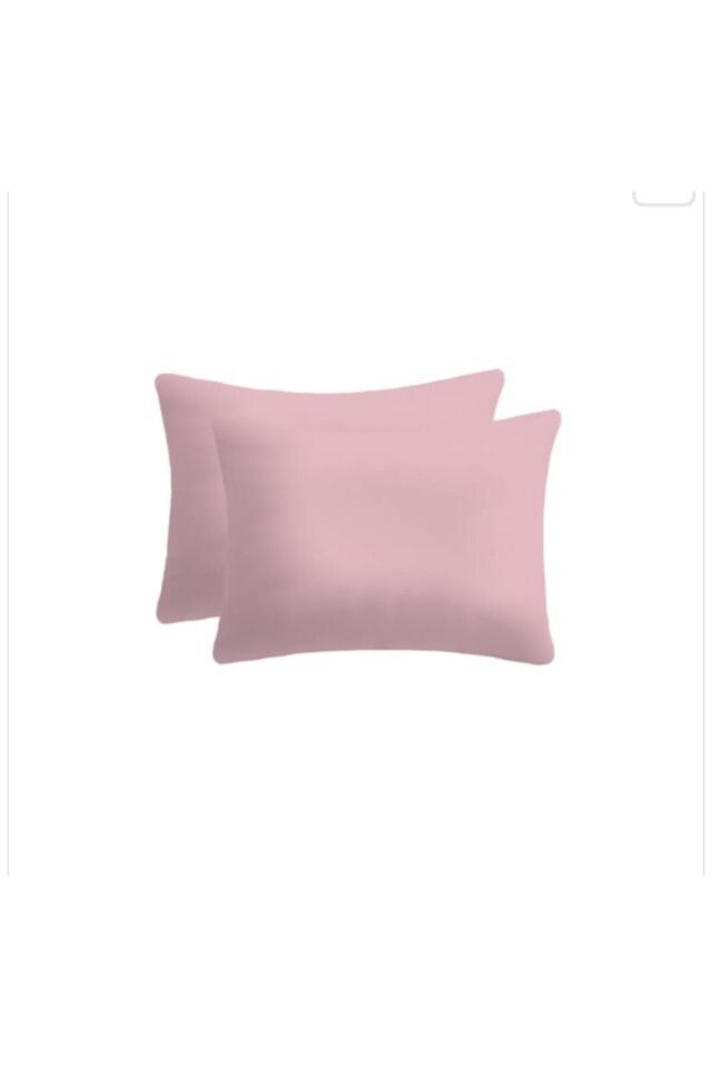 %100 NATÜREL COTTON (PAMUK) 2 adet 35x45 cmLÜX PUDRA YASTIK KILIFI PİLLOW CASE