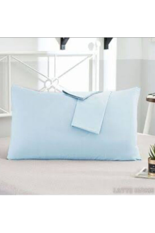 MAVİ (2 ADET) %100 COTTON (PAMUK) (50x70cm) YASTIK KILIFI PİLLOW CASE