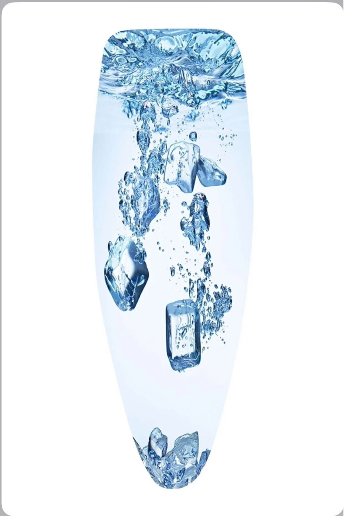 Luxury Blue Ice Ütü Masası Kılıfı Bezi Örtüsü (50X135CM) (ironing board cover)