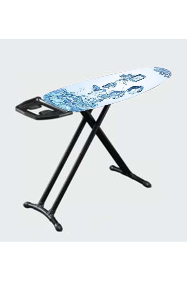 Luxury Xxl Blue Ice Ütü Masası Kılıfı Bezi Örtüsü (57X162CM) (EV GEREÇLERİ , EV TEKSTİLİ)