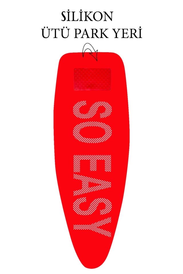 So Easy Slikon Park&go Ütü Masası Kılıfı Bezi Örtüsü (54X135CM) (EV GEREÇLERİ, EV TEKSTİLİ)
