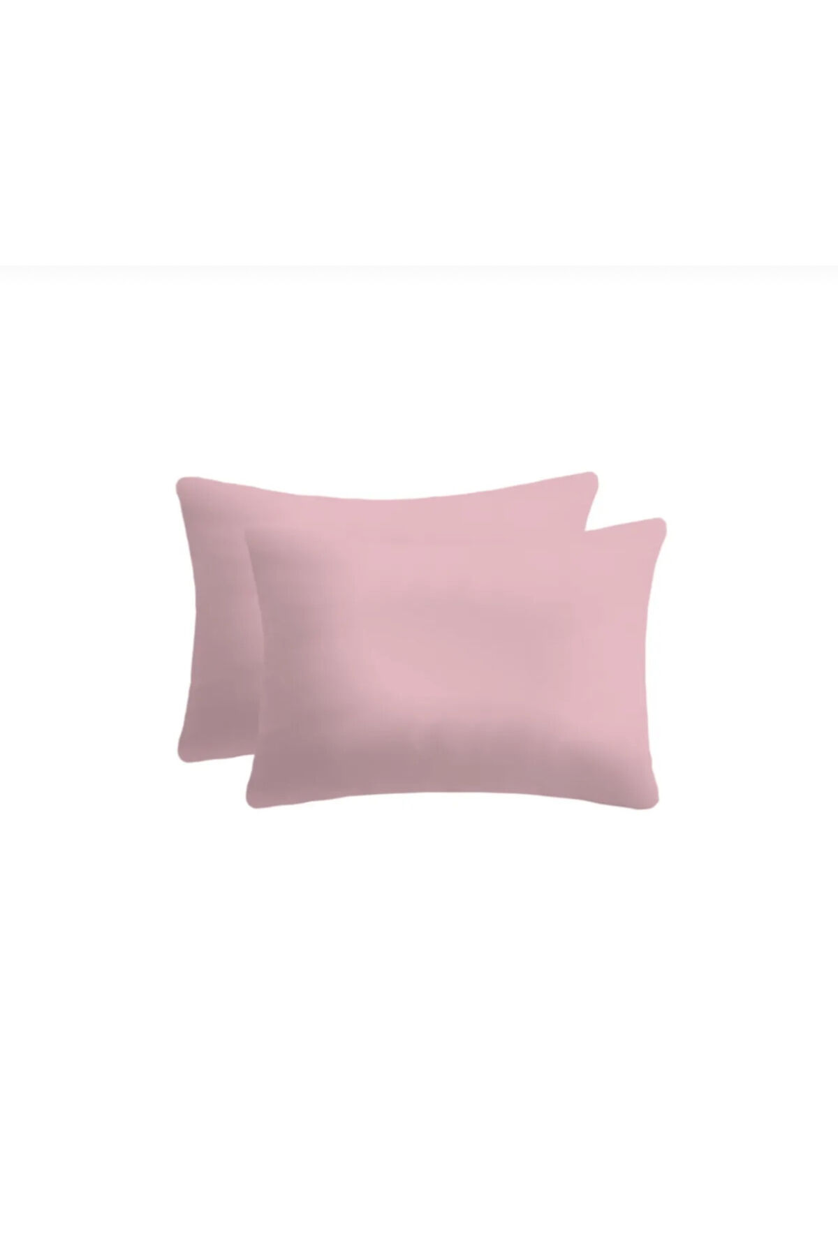 %100 NATÜREL COTTON (PAMUK) 2 adet 35x45 cm YASTIK KILIFI PİLLOW CASE Gülkurusu