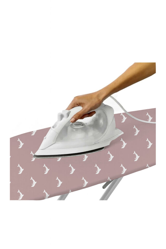 COMFORT YUNUS A.PEMBE ÜTÜ MASASI KILIFI BEZİ ÖRTÜSÜ IRONING BOARD COVER EV GEREÇLERİ Gül Kurusu