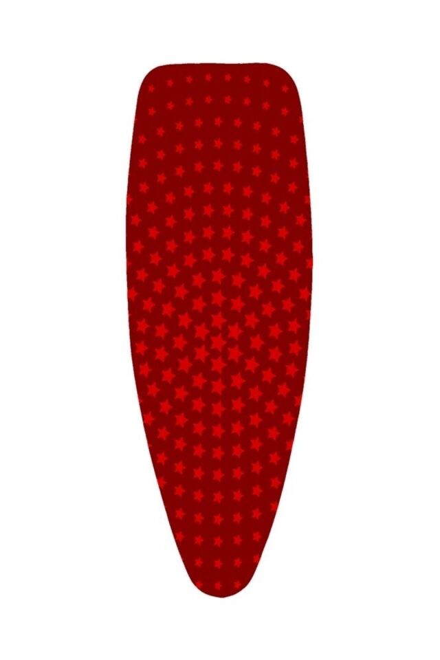 Xxl Luxury Ütü Masası Kılıfı Bezi Örtüsü (57X162CM) Kırmızı