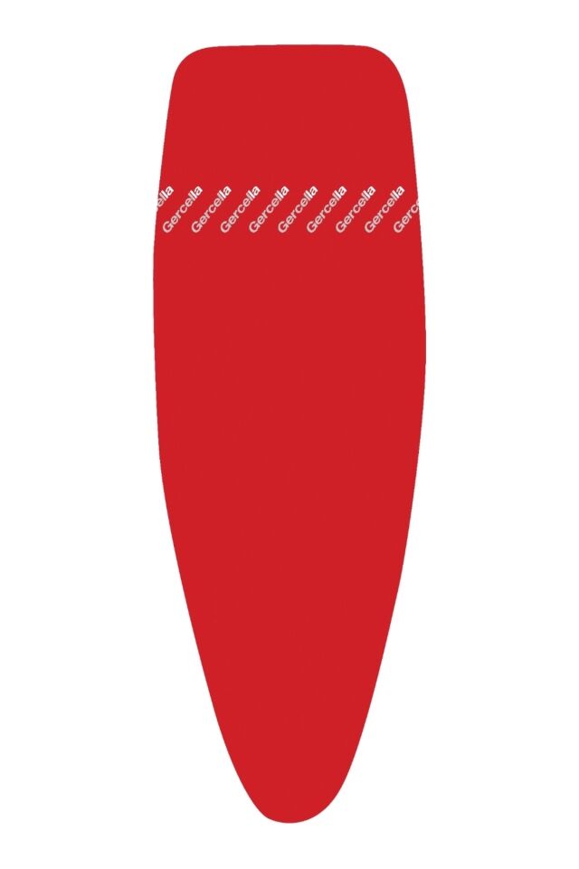 Xxl Luxury Ütü Masası Bezi Kılıfı Örtüsü Siyah (57X162CM) Kırmızı