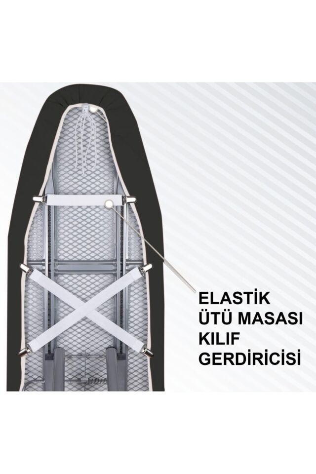 [avantaj Paket] Mavi Ütü Masası Örtüsü Kılıfı Bezi Elastik Ütümasasıkılıfgerdiricisi Pembe