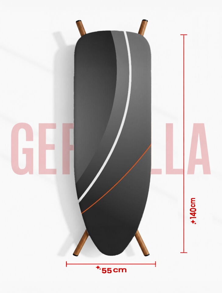 (HEDİYELİ )HYBRİD TURUNCU ÜTÜ MASASI KILIFI BEZİ ÖRTÜSÜ IRONING BOARD COVER ÜTÜ MASASI VE AKSESUARI