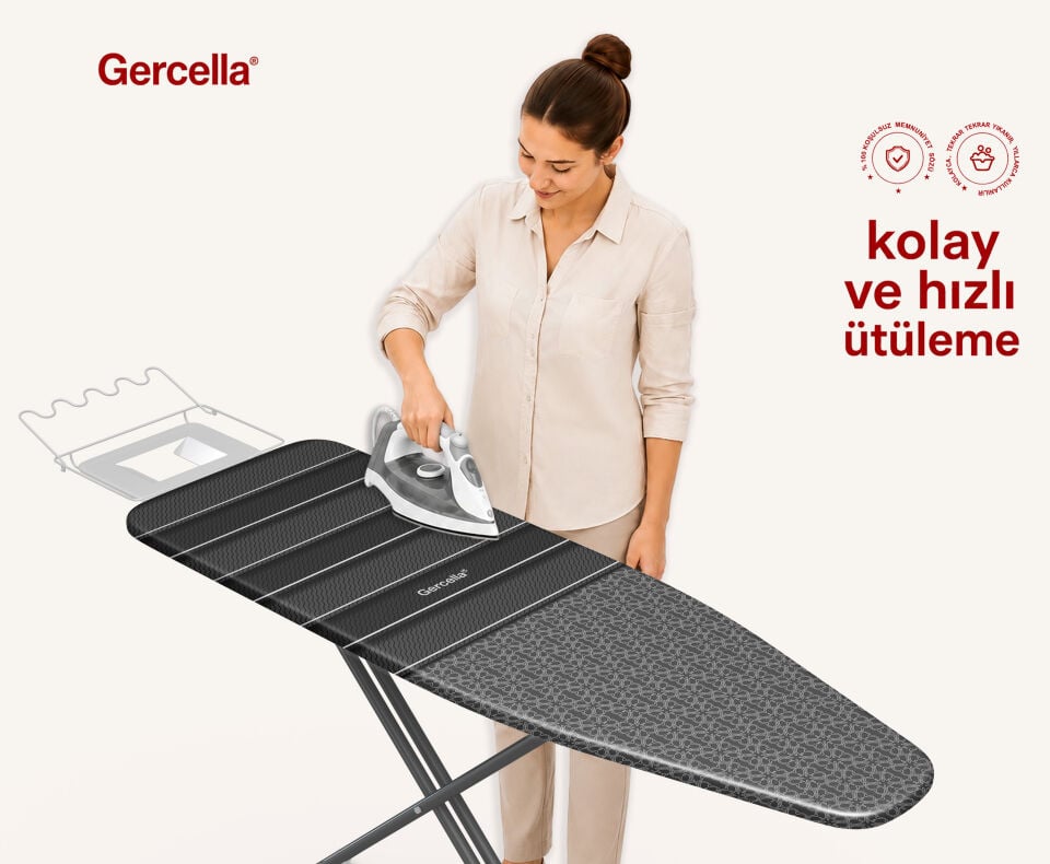 SİESTA ÜTÜ MASASI KILIFI BEZİ ÖRTÜSÜ